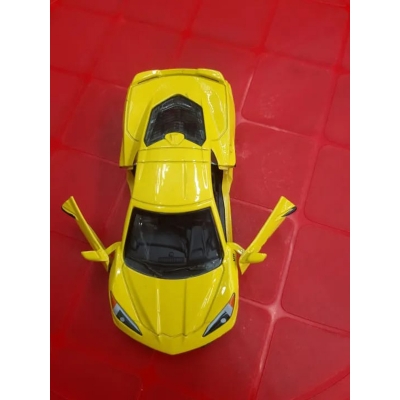 Picture of r1;32 Lambarghini aventador sv lp750-4 dicast metal super toy ca - Yellow