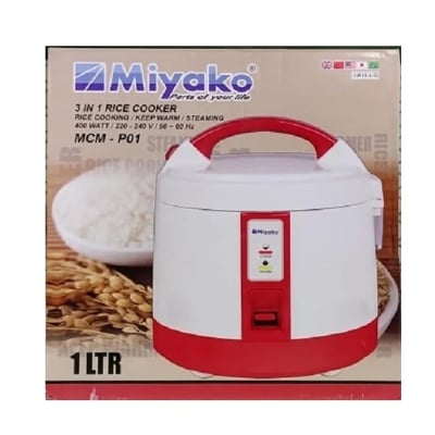 Picture of Miyako MCM-P01 Small Size Rice Cooker 1 Liter - Multicolor