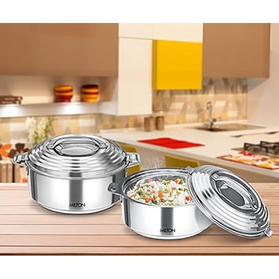 Picture of Milton Galaxia Stainless Steel Casserole 1500ML - Silver