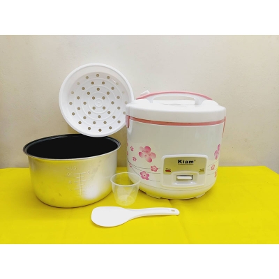 Picture of Kiam 1.8 Liter 3 IN 1 Automatic Rice Cooker. Joint Body, Electric Multi Cooker Frying Pan Grill Pot Rice Cooker Multicooker. K202:P700 - Multicolor
