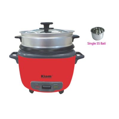 Picture of Kiam  Drum Rice Cooker (One SS Bati) 1000 W DRC-984 2.8 Ltr - Multicolor