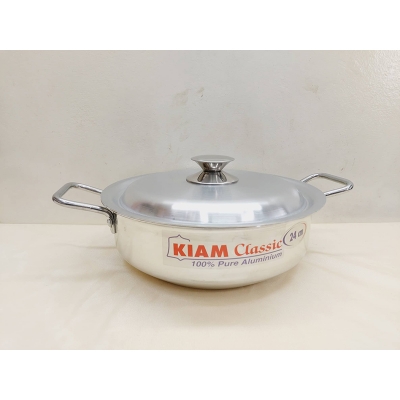 Picture of Kiam Wok pan 24 cm - Silver