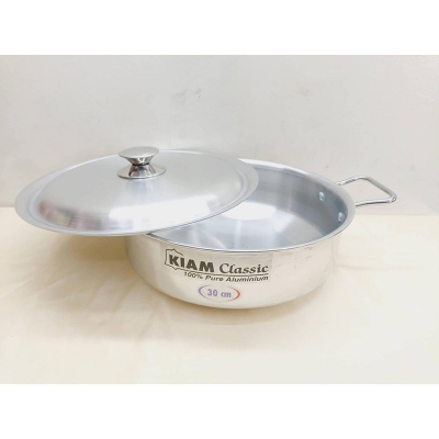 Picture of Kiam Wok pan 30 cm - Silver