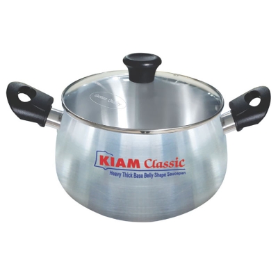 Picture of Belly Shape Saucepan 32 cm - Silver
