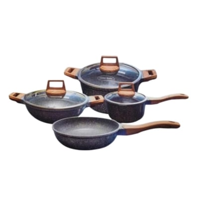 Picture of Kiam 7 Pcs Die-Casting Aluminum Cookware Set (INDUCTION)