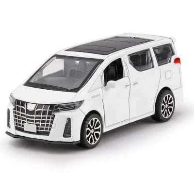 Picture of Toyota Alphard 1:36 alloy Children's toys baby educational Warrior toy car simulation business car model - White