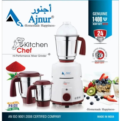 Picture of Ajnur Kitchen Chef 1400W Blender Plus Mixer Grinder