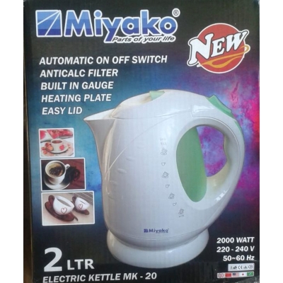 Picture of Miyako Water heater/ Automatic Electric Kettle 2 Liter - Multicolor
