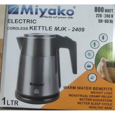 Picture of Miyako Automatic Electric Kettle 1 Ltr. MJK-2409 / MK-10 - Multicolor