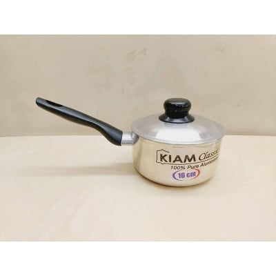 Picture of 18 cm Kiam Milk Pan with Lid Aluminium. Milk Pan, Milk Pot, Tea Pot. Model: T25. - Multicolor