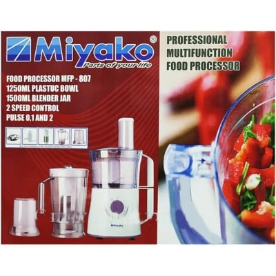 Picture of Miyako Food processor All in 1 MFP-807 Grinder Juicer and Chopper