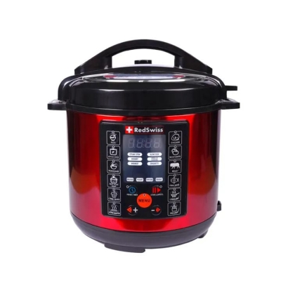 Picture of RedSwiss Electric Pressure Cooker RSPC-651 - Red