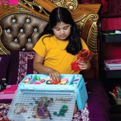 Picture of Portable Folding  Desk Laptop Desk For Baby Or Kid - Blue
