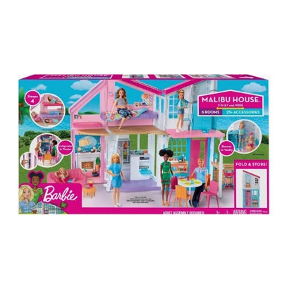 Picture of BARBIE HOUSE MALIBU 6 ROOMS + ACCESSORIES - Multicolor