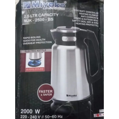 Picture of Miyako 2.5 Liter Electric Kettle MJK-2500 BS - Multicolor