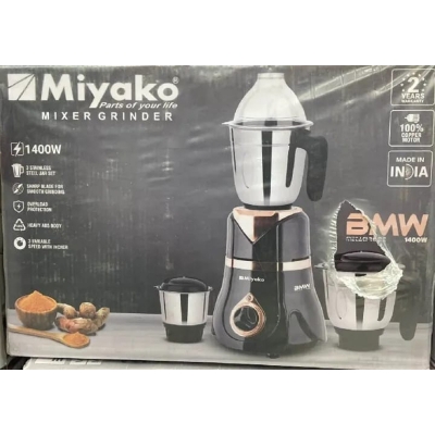 Picture of 1400 WATT Miyako 3 In 1 Blender & Mixer Grinder BMW