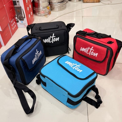 Picture of Milton Tasty 3 Stainless Steel Combo Lunch Box With Tumbler, 1200 ML - Multicolor