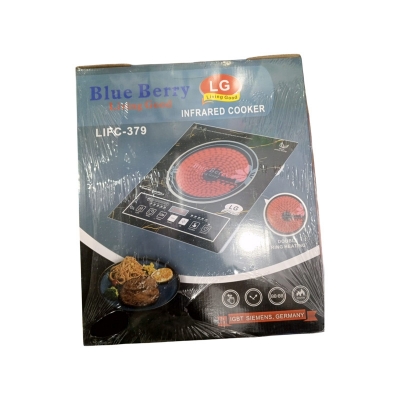 Picture of LG 2200 Watts Infrared Cooker Use Any Pot (Blue Magic / Black Berry) Eight Cooking Function Digital Display