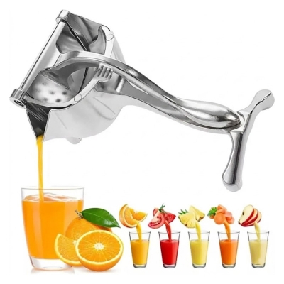Picture of Aluminium Manual Juicer Machine | Fruit Press | Juice Extractor | Hand Squeezer | Citrus Presser - Silver