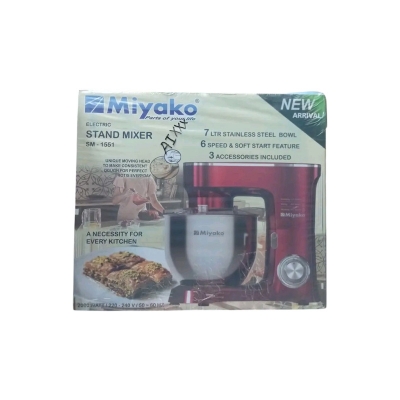 Picture of Miyako Stand Mixer 7 Ltr SM-1551 RED - Red