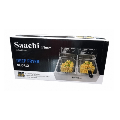 Picture of Commercial grade electric deep fryer. - Black