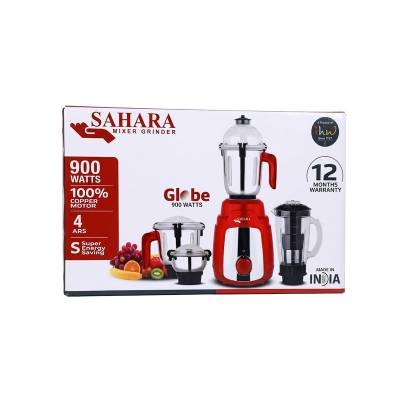 Picture of Sahara Globe 900W Mixer Grinder - Multicolor