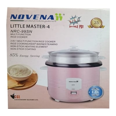 Picture of NOVENA LITTLE MASTER RICE COOKER, MULTI COOKER 2 POT - Multicolor