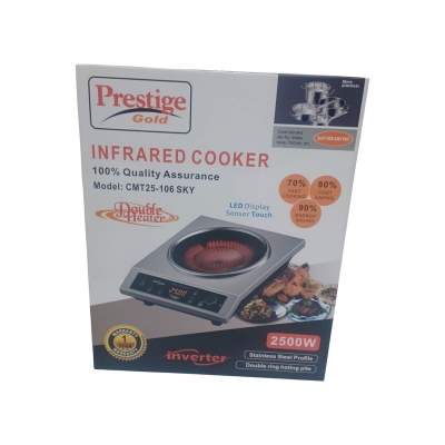 Picture of Prestige Gold SUIT FOR ANY POT INFRARED COOKER 100% Quality Assurance Model: CMT25-106 SKY - Black