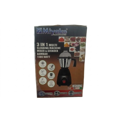 Picture of Miyako 3 in 1 Multi Blender & Mixer Grinder (Bombar model).