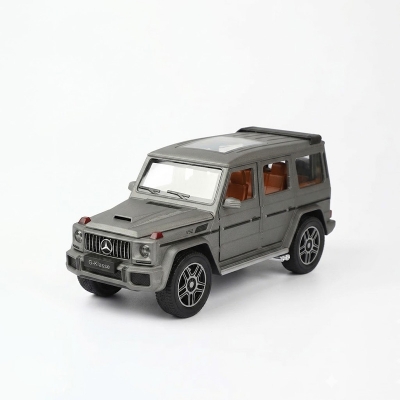 Picture of 1:24 diecast alloy car mercedes pink benz die cast model g-class alloy toy car - Multicolor