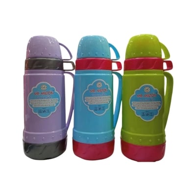 Picture of 1 Liter Single Piece Color Vacuum Flask (Hot & Cold) - Multicolor