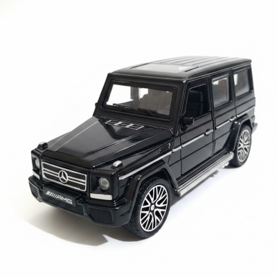 Picture of Black 1:24 diecast alloy car mercedes benz die cast model g-class alloy toy car - Black