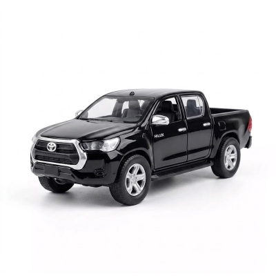 Picture of 1:36 Toyota Revo Hilux Vego Dala High Simulation Metal Diecast Model Car -Multicolors - White, Black