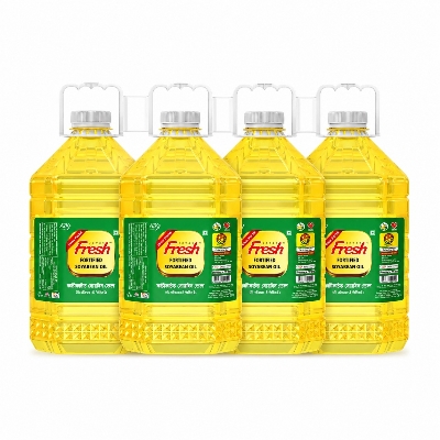Picture of Fresh Fortified Soyebean Oil - 5ltr 4 Pcs Bundle 