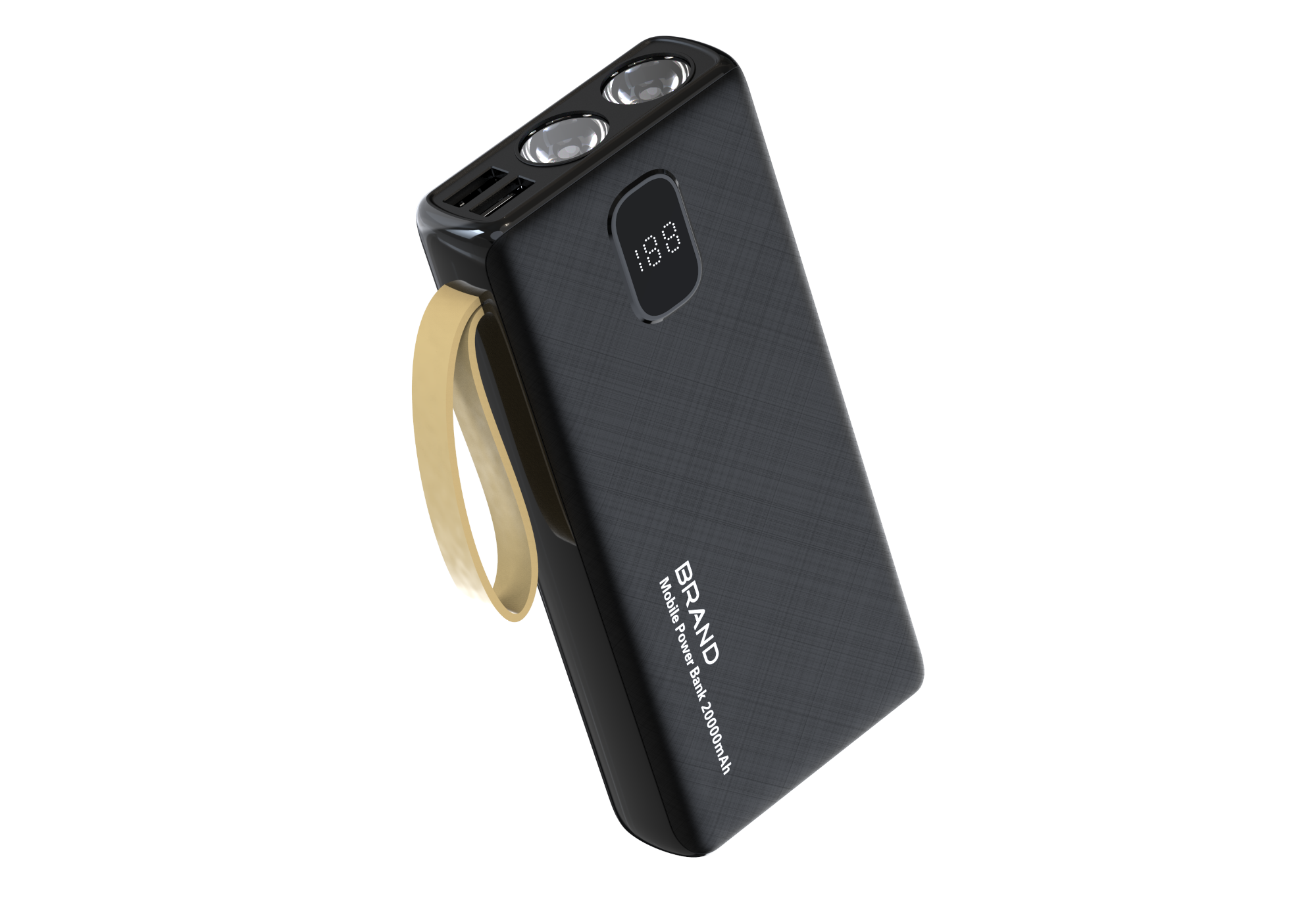 Picture of Proton Energy Mate Power Bank- 22.5W 20000mAH with in-built 2 Torch Light for Travel
