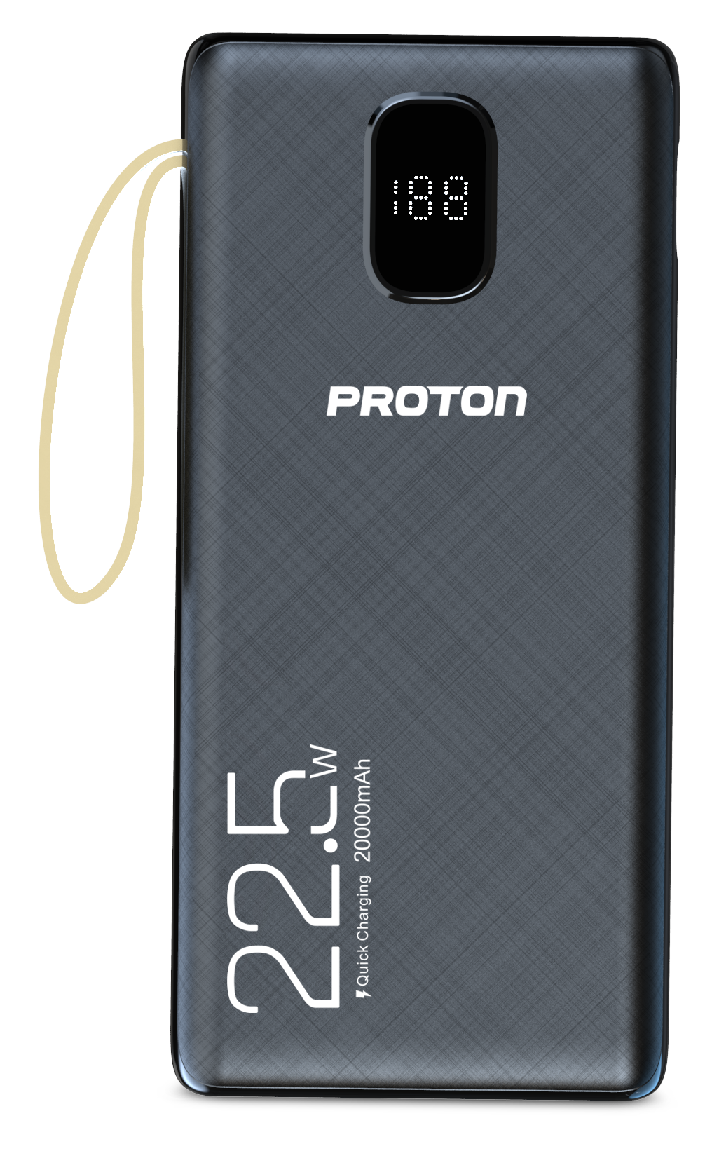 Picture of Proton Energy Mate Power Bank- 22.5W 20000mAH with in-built 2 Torch Light for Travel