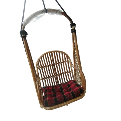 Picture of Rattan Handcrafted Hanging Chair for Your Indoor & Outdoor Seating Brown