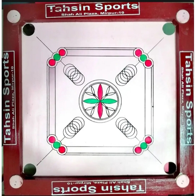 Picture of Carram Board 36 inch - Wooden Multicolor