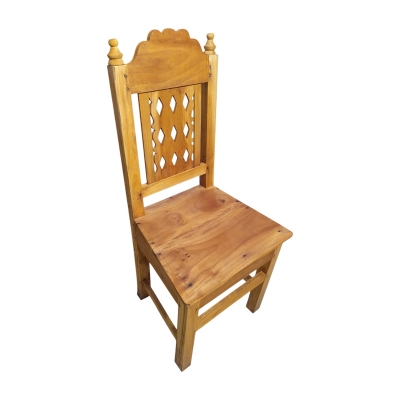 Picture of Mehguni wooden king's chair Brown