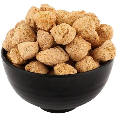 Picture of Vegetarian Soya Chunks Soya Wadi/Soya Bori - 1Kg 