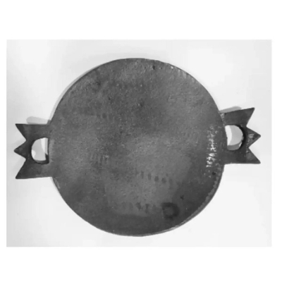 Picture of Iron Ruti And Dosa Tawa Double Handle- Regular Size For Kitchen (26 Cm) - Chula Black