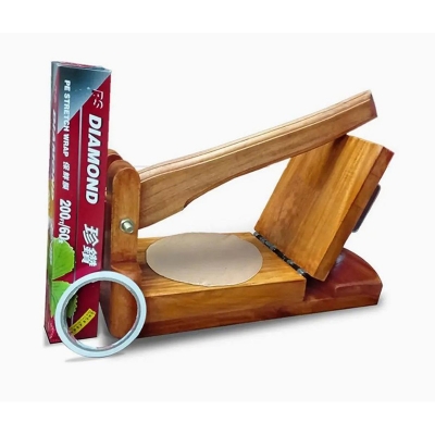 Picture of Artistry in Baking Wooden Bread Maker Meticulously Crafted to Add an Artisanal Touch to Your Baked Creations Brown