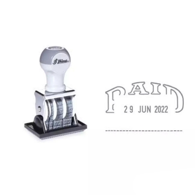 Picture of Cox Standard Paid Stamp - 1 Pcs Grey