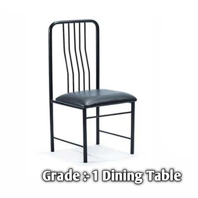 Picture of Dinig chair best quality by khan Enterprise Black