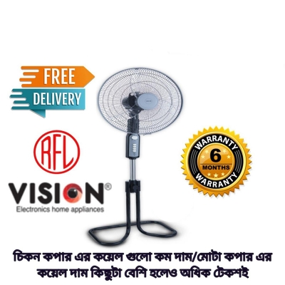 Picture of VISION Metal Stand Fan 18XKnife Black