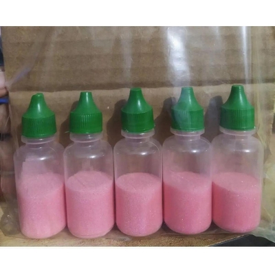 Picture of magic boric powder for playing karam boat 6pcs Pink
