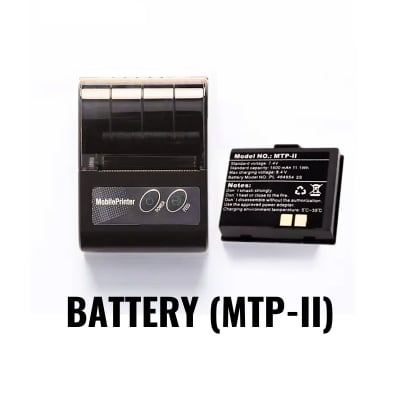 Picture of Rechargeable Battery 1500mAh For MTP II & PT 210 Goojprt POS Printer 58mm Thermal Receipt Printer – Reliable Power for Long-Lasting Performance(MTP-II)