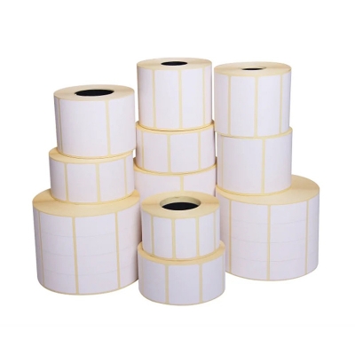 Picture of Courier Label Steadfast, Paperfly  50x75mm (2x3 inches) Small Roll for PT260 printer  85 Labels per Roll  Direct Thermal DT Stickers  Shipping Labels  Premium Self-Adhesive Thermal Labels - White(50x75-Roll-5-Small)