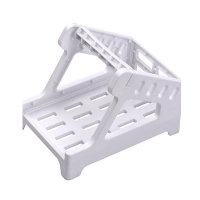 Picture of Label Holder, Thermal Label Holder for Rolls and Fan-fold Labels, Shipping Label Roll Holder, Label Dispenser for 4x6 Labels Work with Thermal Label Printer(White)