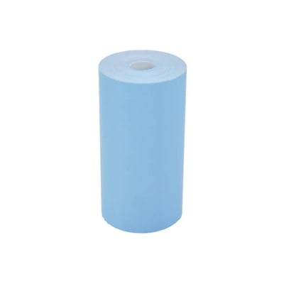 Picture of 1pc 57*30mm Thermal Paper Rolls for 58mm Mini Thermal Printer | Inkless Printer | Paperang | phomemo | poooli Printer(1pc Light Blue)